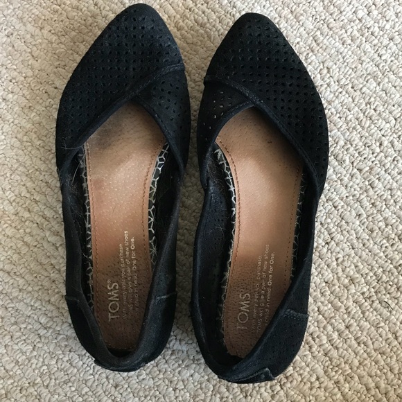 toms pointed flats